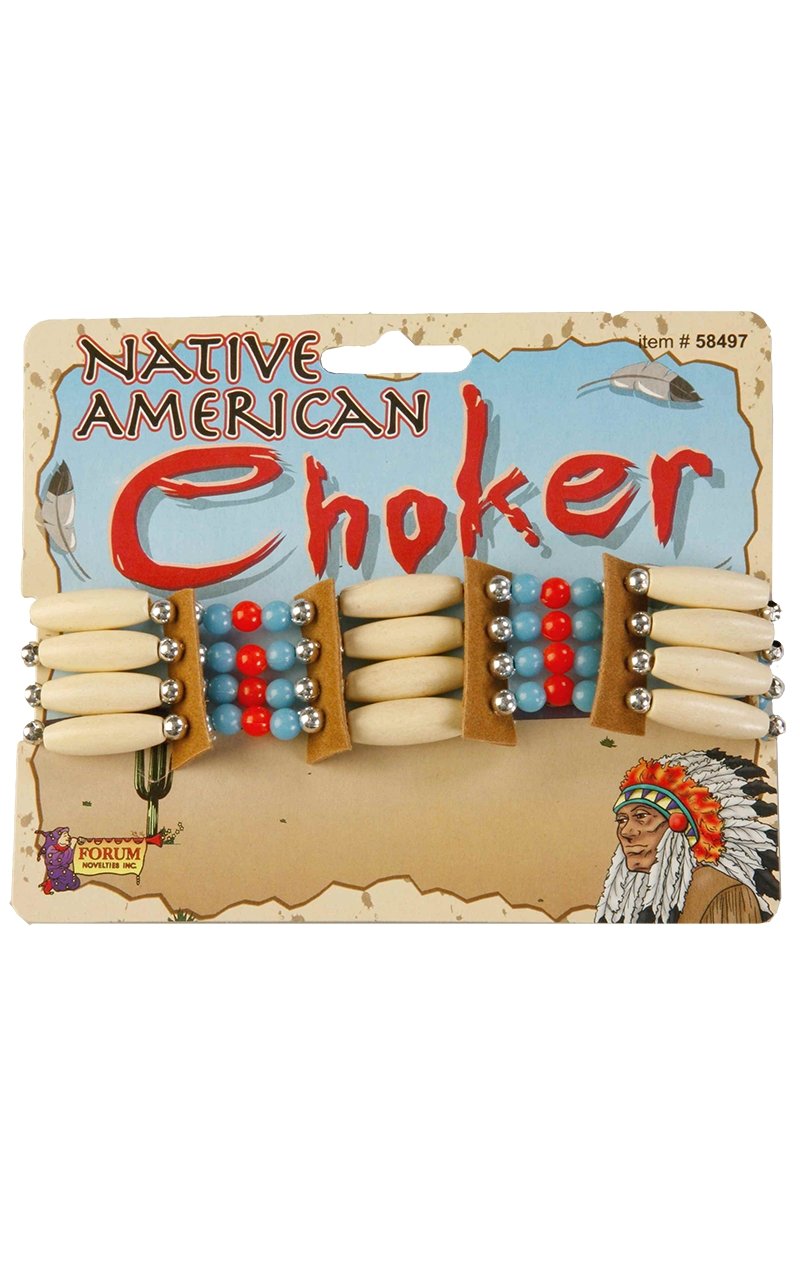 Native American Choker - Joke.co.uk