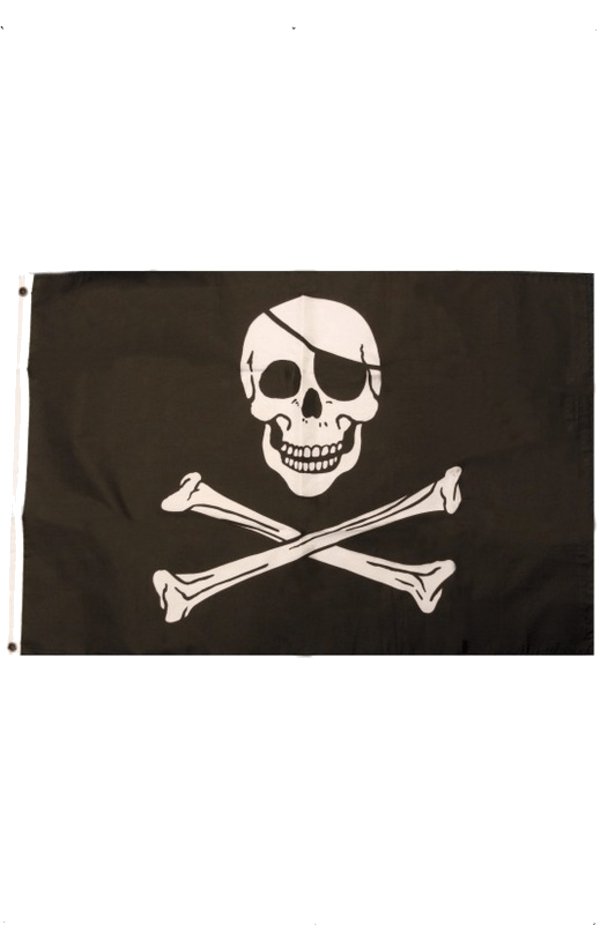 Pirate Flag Decoration - Joke.co.uk