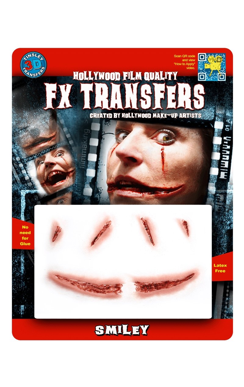 Smiley 3D FX Transfers - Joke.co.uk