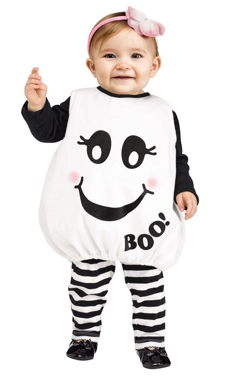 Toddler Baby Boo Ghost Costume - Joke.co.uk