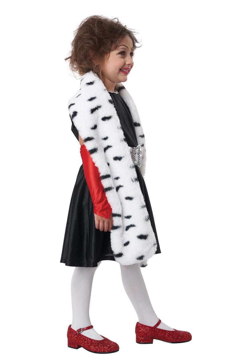 Toddler Dalmatian Diva Costume - Joke.co.uk