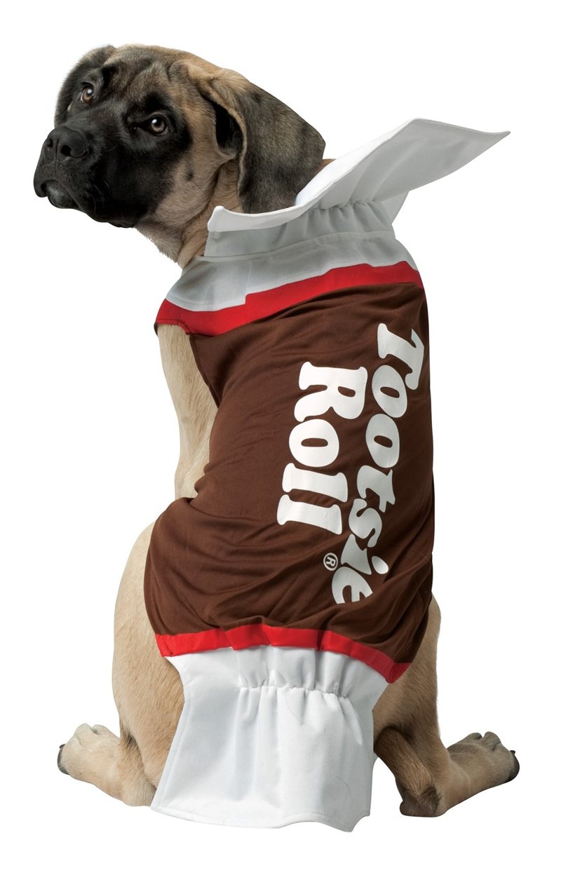 Tootsie Roll Dog Costume - Joke.co.uk