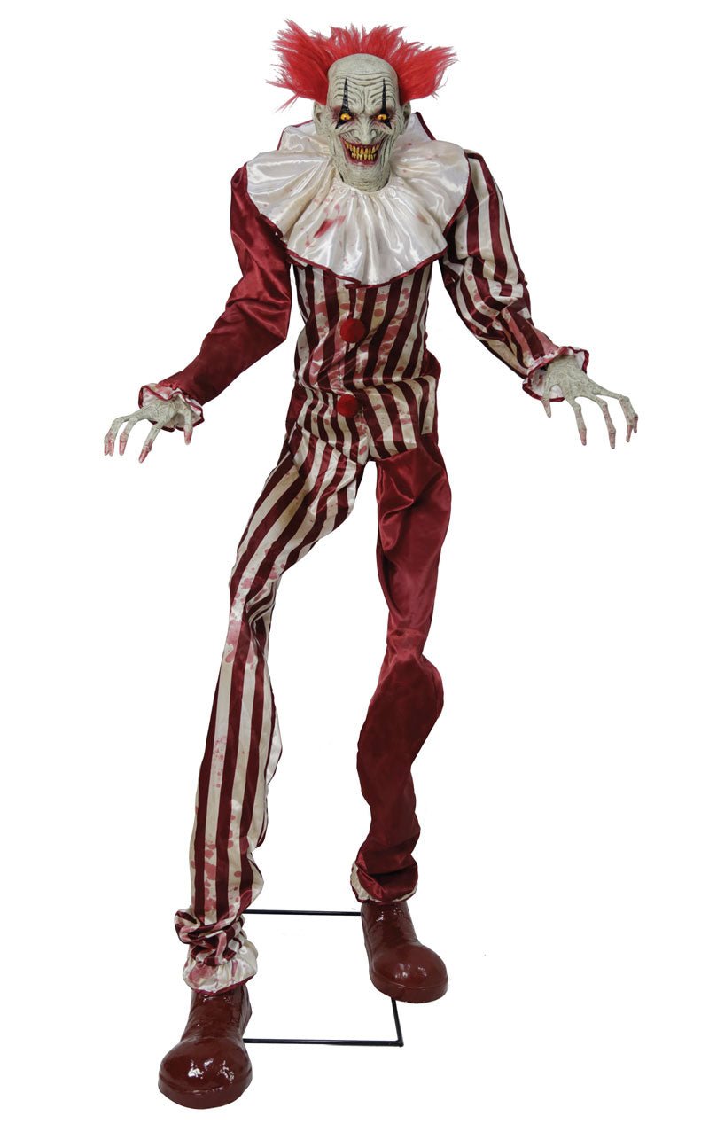 Undead Clown Animated Halloween Decoration - Joke.co.uk