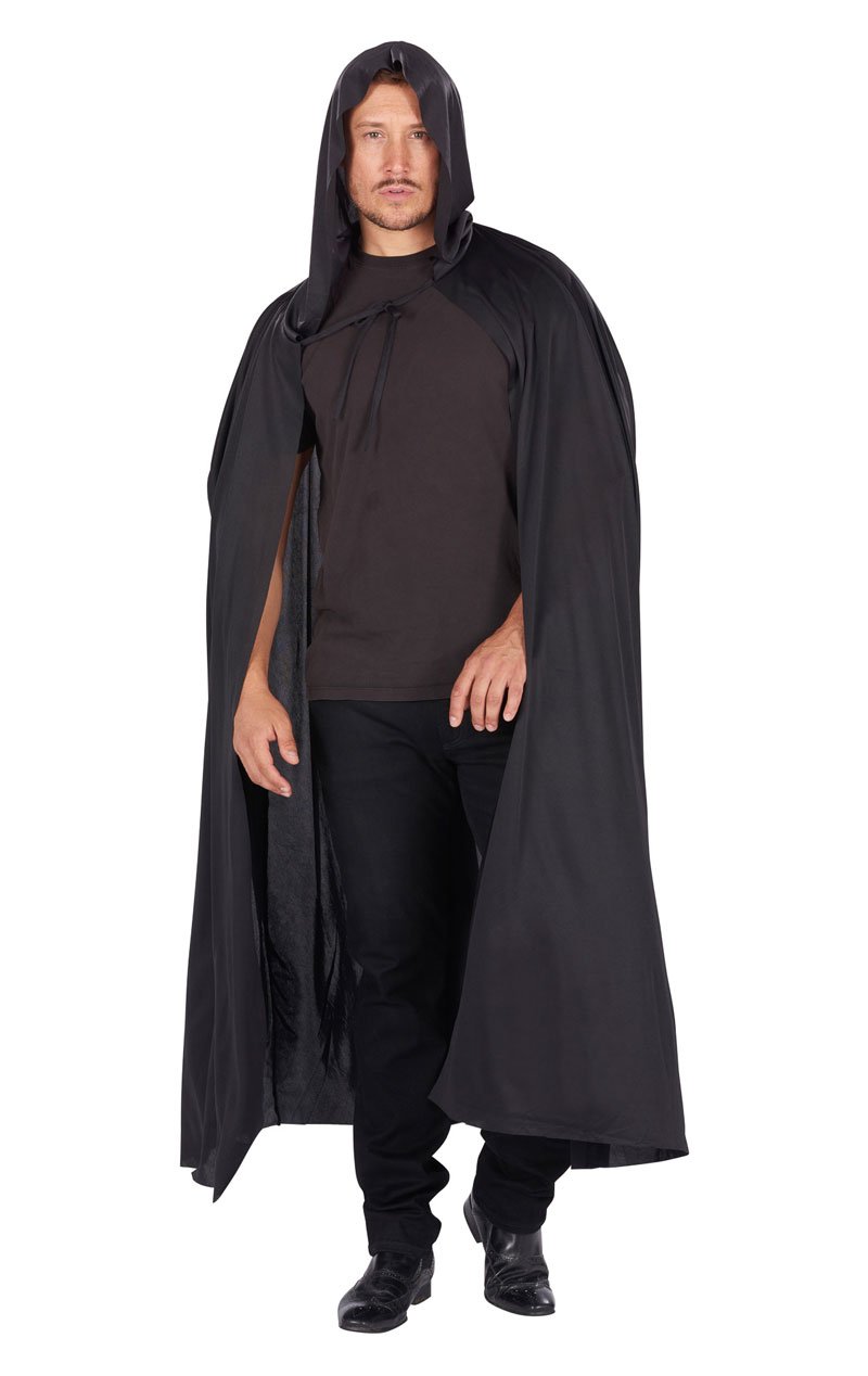 Unisex Black Cape Costume - Joke.co.uk