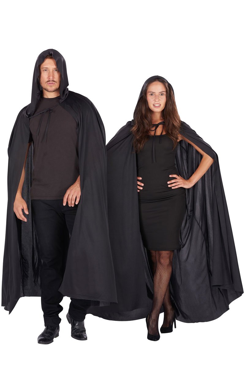 Unisex Black Cape Costume - Joke.co.uk