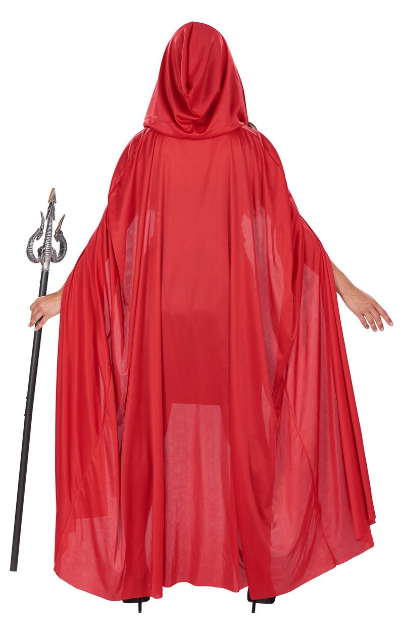 Unisex Red Cape Costume - Joke.co.uk