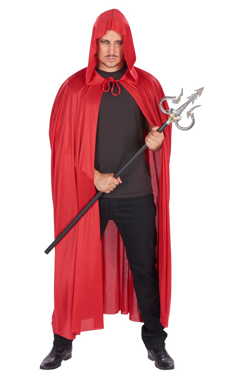 Unisex Red Cape Costume - Joke.co.uk