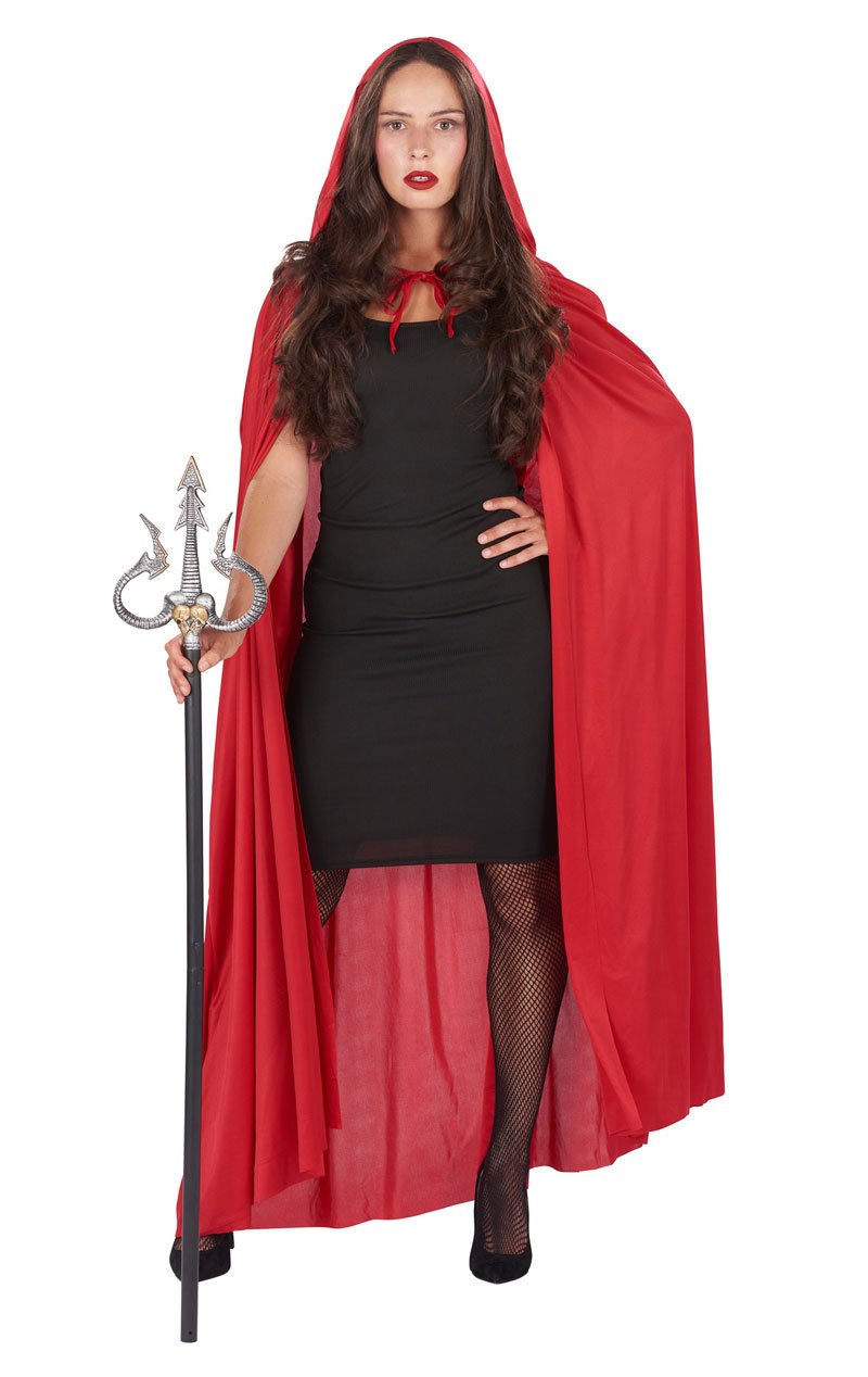 Unisex Red Cape Costume - Joke.co.uk