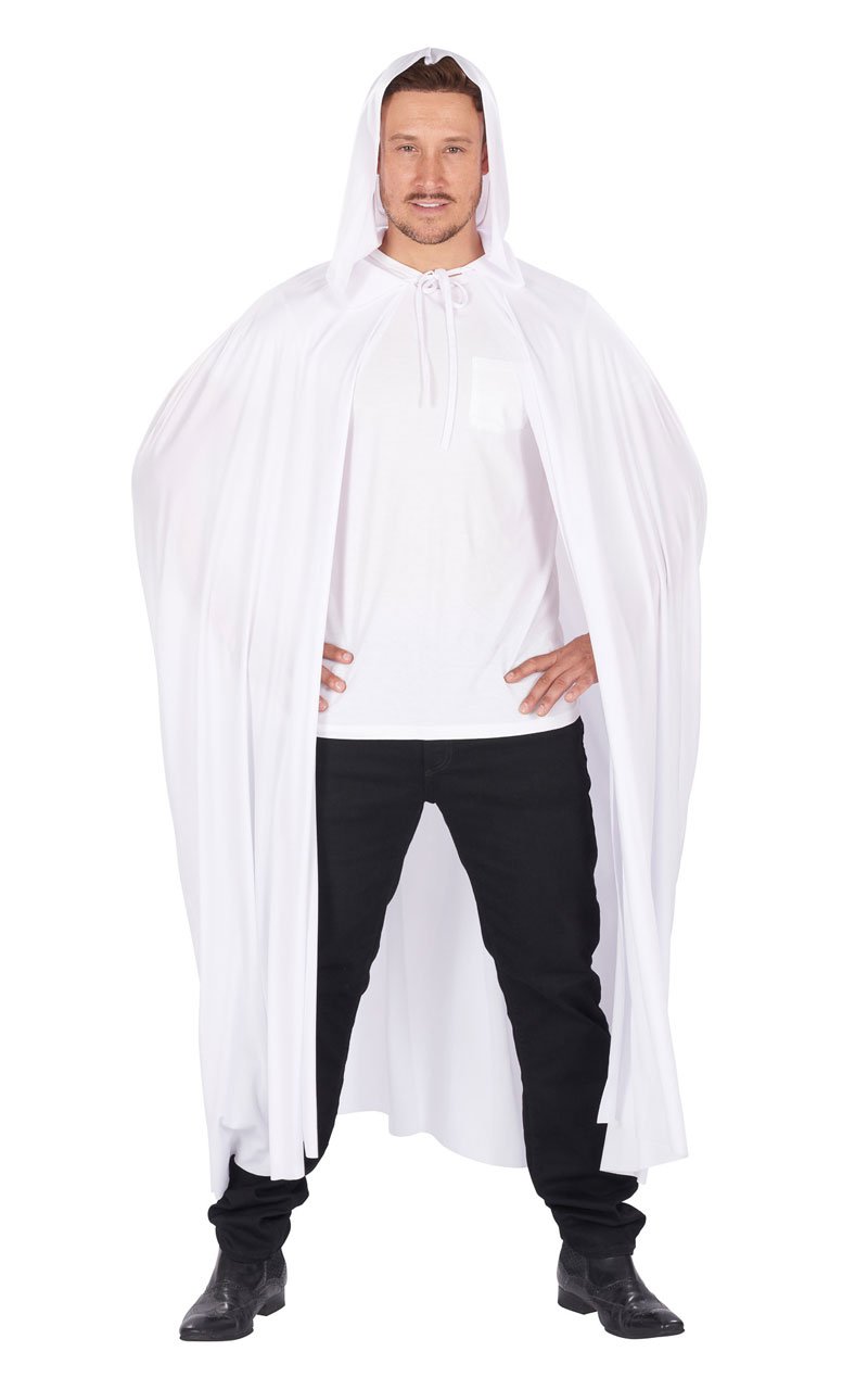 Unisex White Cape Costume - Joke.co.uk