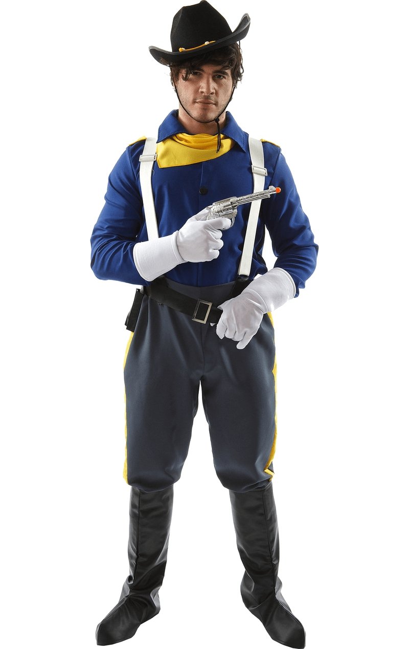 US Cavalry Officer Costume - Joke.co.uk