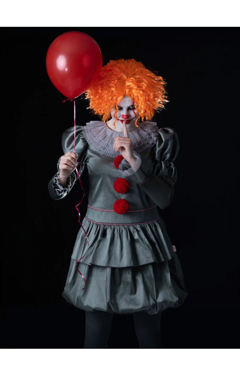 Womens Chapter 2 Pennywise Halloween Costume - Joke.co.uk