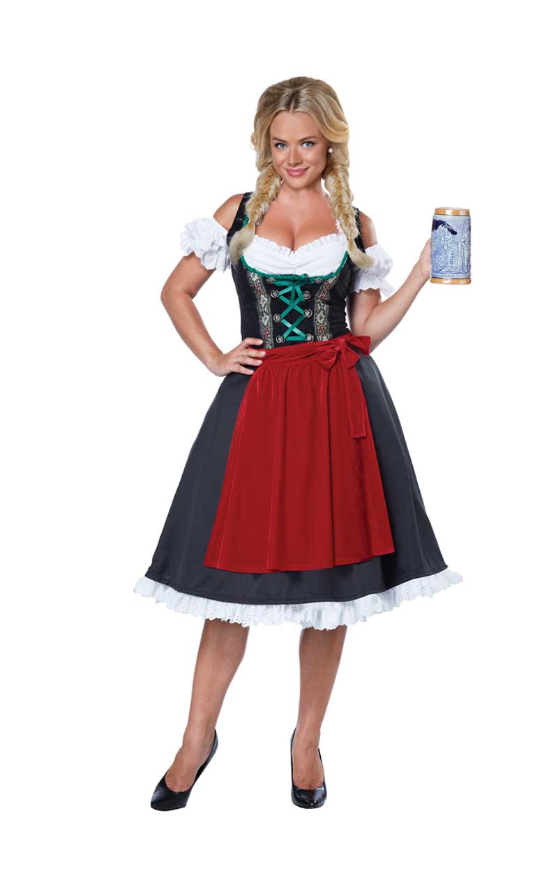 Womens Oktoberfest Fraulein Costume - Joke.co.uk