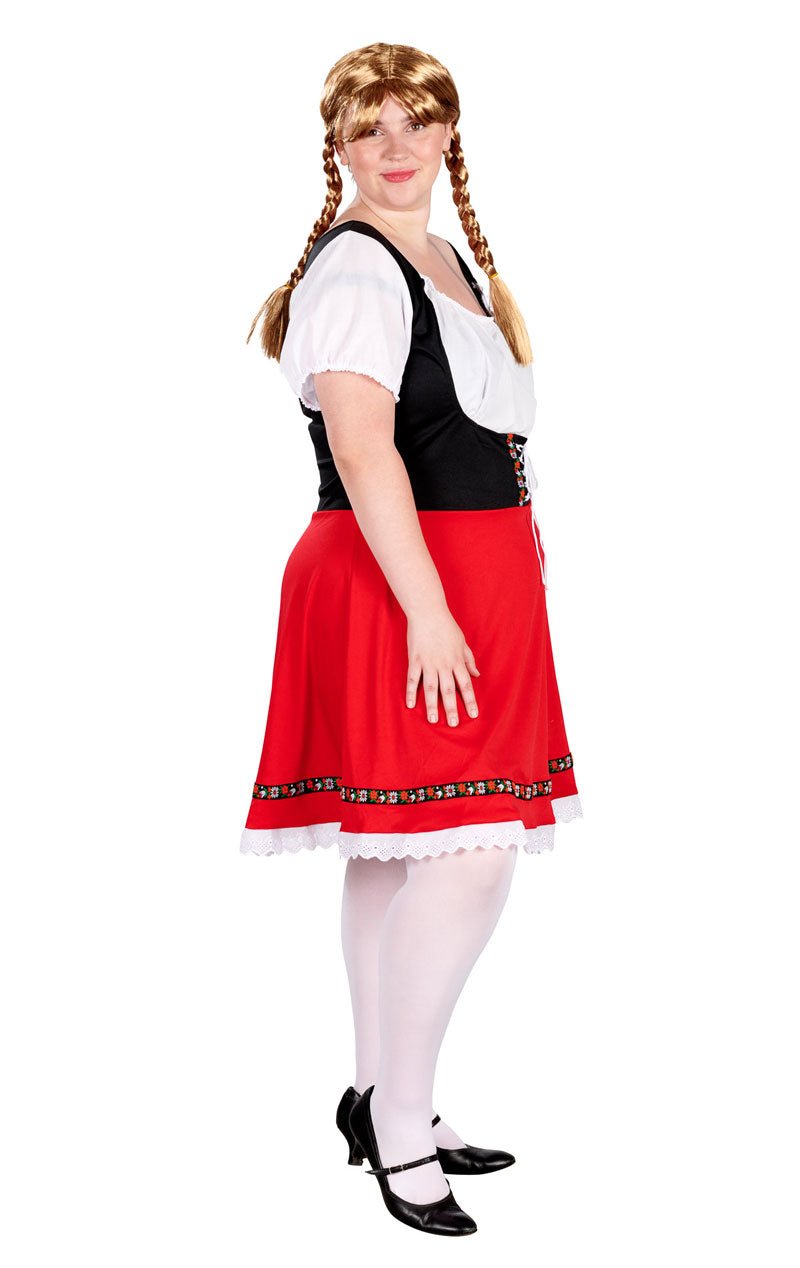 Womens Plus Size Bavarian Costume - Joke.co.uk