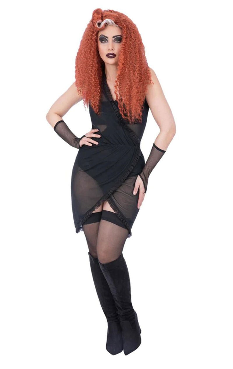 Womens Rocky Horror Show Magenta Costume - Joke.co.uk